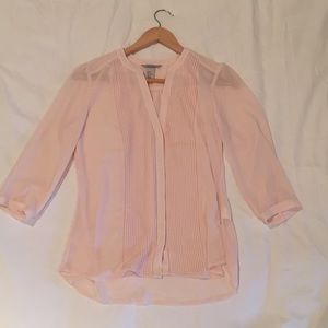Work, Interview, Pale Pink Cream Blouse!
